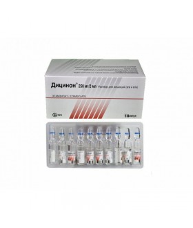 DICYNONE AMPOULES 250MG 2ML
