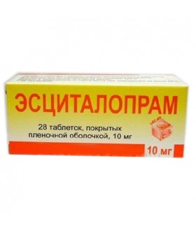 Escitalopram tablets 10 mg